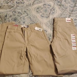 2 pair of NWT Old Navy khaki pants